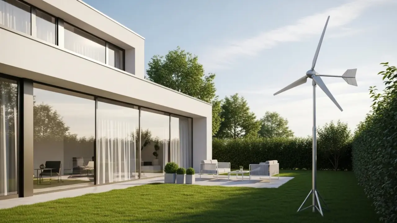 Ev Tipi Rüzgar Türbini Modelleri ile Sürdürülebilir Enerji