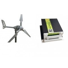 Set İ-700 W 12V Rüzgar Türbini + Hibrit Şarj Kontrol Cihazı