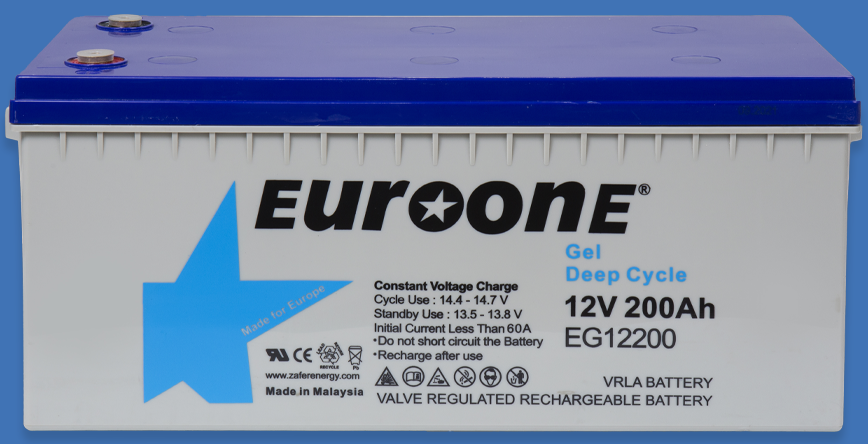 Euroone 200 Ah Deepcycle Jel Akü