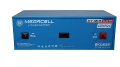 MEGACELL LiFePO4 25.6V 200Ah Lityum Demir Fosfat Akü