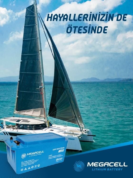 MEGACELL LiFePO4 12.8V 150 Ah Lityum Demir Fosfat Akü