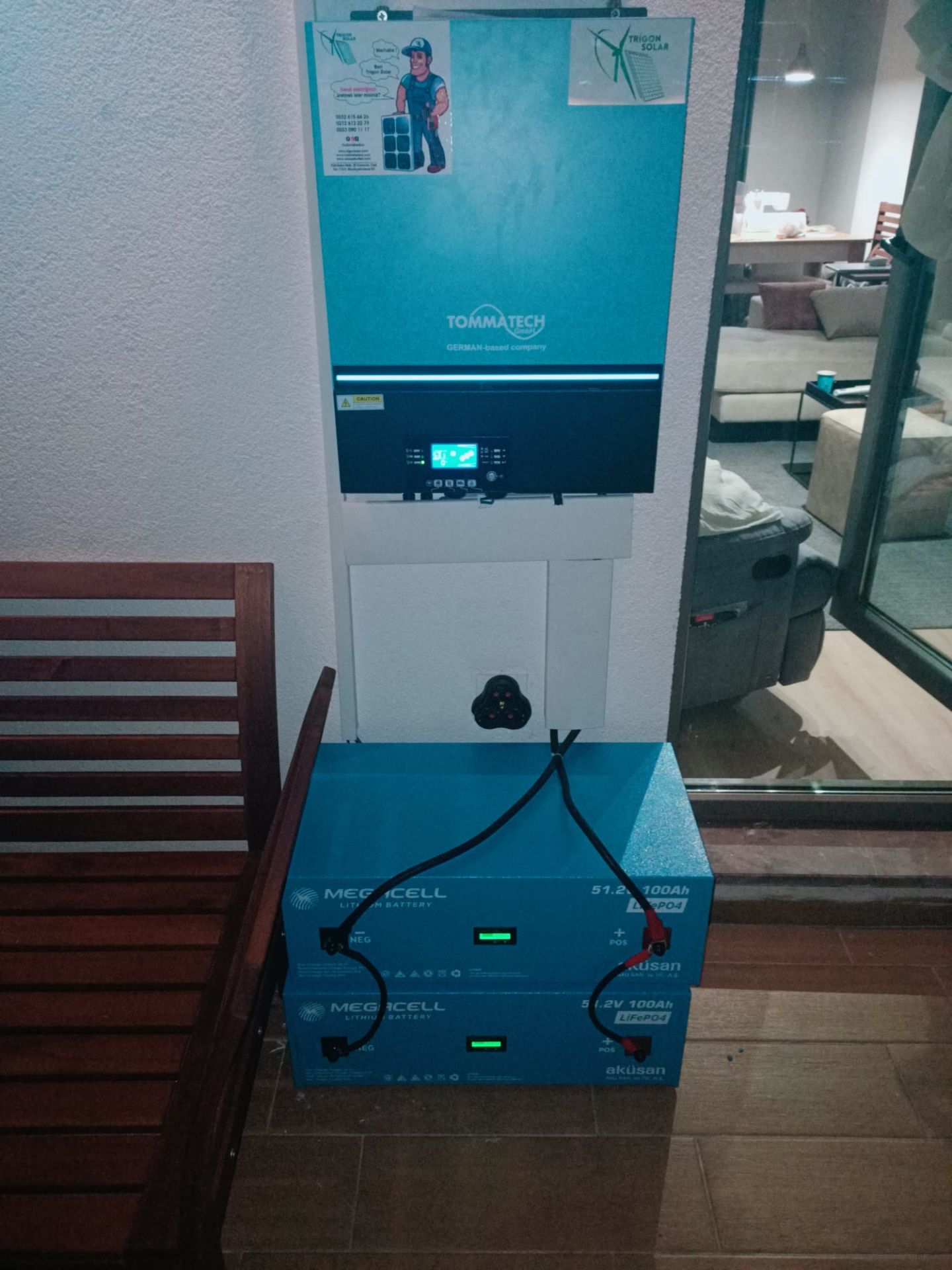 Mecidiyeköy Şişli 10 Kw Ltyum Akülü Sistem