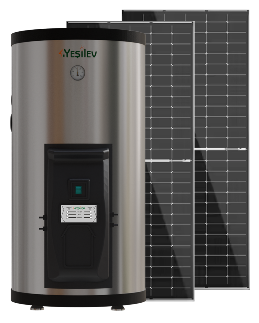 Güneş paneli ile çalışan su ısıtıcı SUNBOİL SUNBUFFER 200 Litre(Fiyata panel dahil değildir)