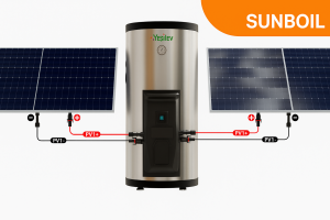 Güneş paneli ile çalışan su ısıtıcı SUNBOİL SUNBUFFER 200 Litre(Fiyata panel dahil değildir)